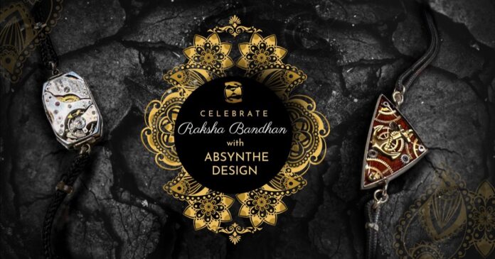 Absynthe Design,Absynthe Designs,Unique Rakhis,steampunk fashion brand,