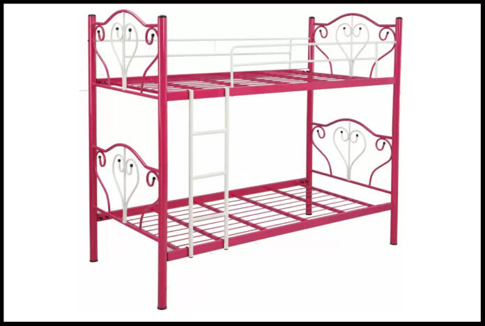 Triple Metal Bunk bed,Bed,Bed Frame,Khabar on Demand,