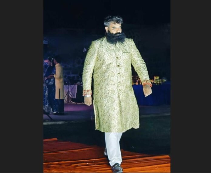 Mr. Desert Shines as Chief Guest at Ahmedabad Fashion Event, Promotes Jaisalmer Tourism on Red Carpet.