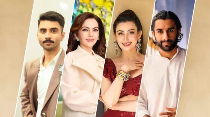 Sunil Kumar Munjal ,Bose Krishnamachari ,Rasika Kajaria ,Padmanabh Singh ,Ishaan Bhalla ,Nita Ambani ,Kiran Nadar ,Shalini Passi , Sangita Jindal Jaya Asokan